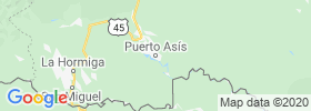 Puerto Asis map